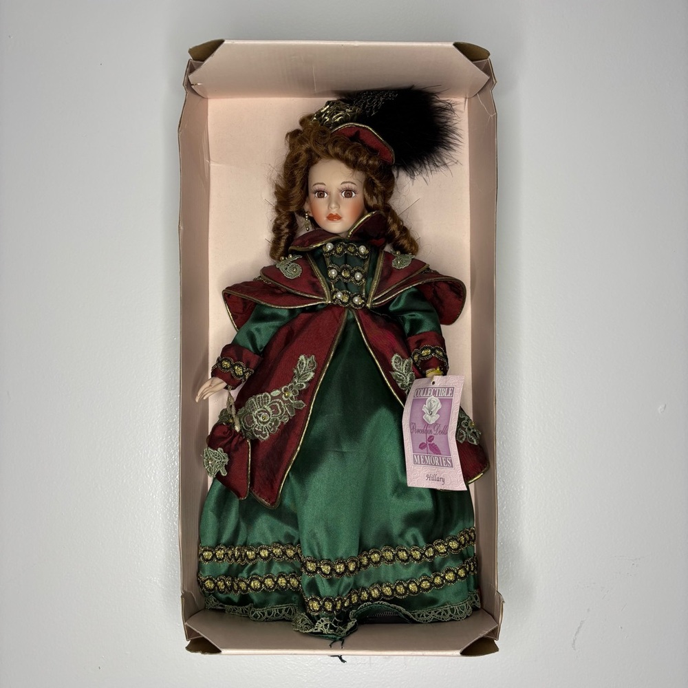 Collectible Hillary Porcelain Doll